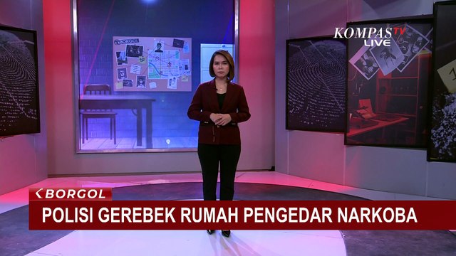 Gerebek Rumah Pengedar Narkoba, Polisi Amankan 23 Paket Sabu dan Ganja Siap Edar | BORGOL