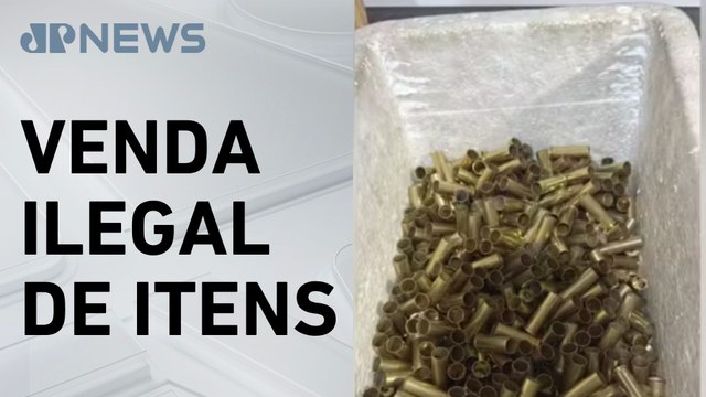 Ex-CAC é preso por vender munições e acessórios de armas no RJ