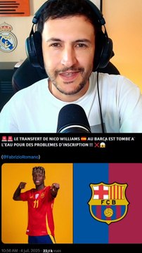 ❌ Quel fiasco pour le Barca ! Nico prolonge de 10 ans à Bilbao #barca #nicowilliams #mercato #athleticclub