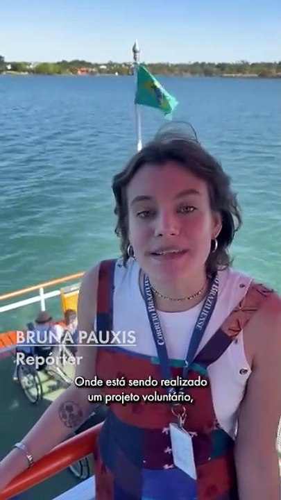 Projeto voluntário leva idosos para um dia de sol e alegria no Lago Paranoá
