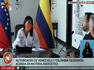 Venezuela y Colombia revisaron agenda bilateral en materia energética