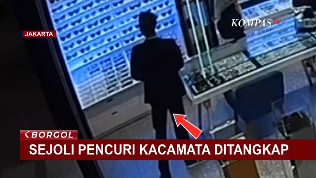 Terekam CCTV! Sejoli Spesialis Pencuri Kacamata di Mal Jakarta Ditangkap | BORGOL