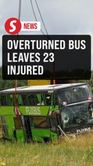 Overturned Flixbus on Copenhagen, Vienna route leaves 23 injured
