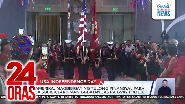 Amerika, magbibigay ng tulong pinansyal para sa Subic-Clark-Manila-Batangas Railway Project | 24 Oras