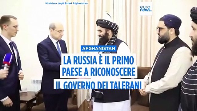 La Russia è il primo Paese a riconoscere formalmente il regime dei talebani in Afghanistan