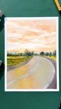 Peindre un paysage avec la peinture à l’huile Rembrandt du Géant des Beaux-Arts