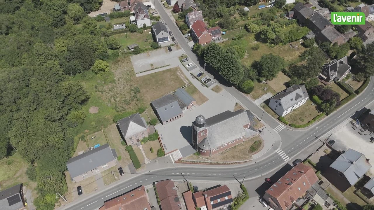 Le Brabant wallon vu du ciel : Hamme-Mille, village millénaire à la croisée des chemins