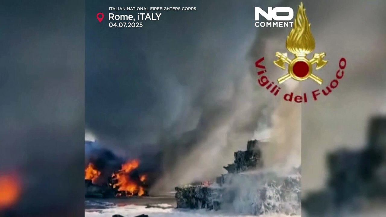 Explosion an Tankstelle in Rom verletzt Dutzende