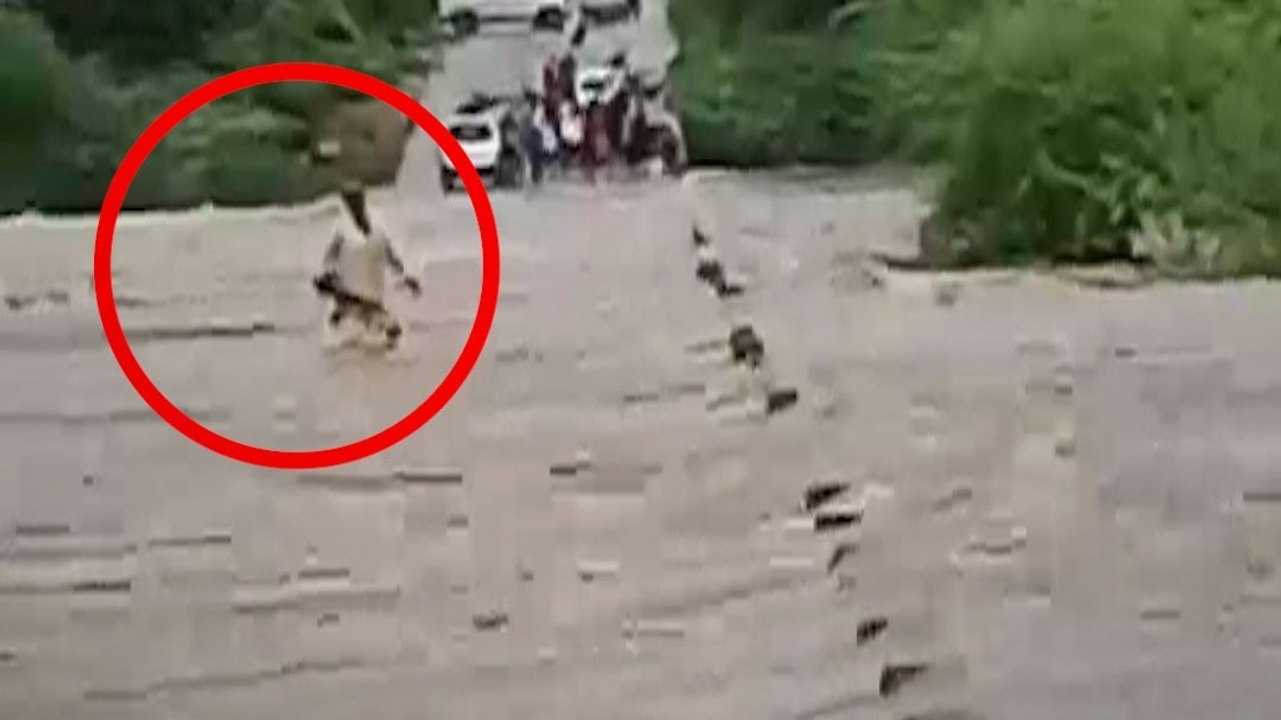 भीलवाड़ा में नदी पार करने की कोशिश में बुजुर्ग की मौत
