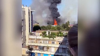 Roma'daki benzin istasyonunda patlama: Çok sayıda yaralı