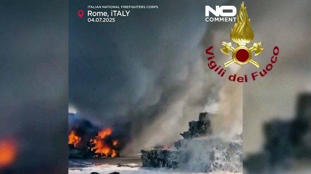 Esplosione in una stazione di servizio a Roma, decine di feriti