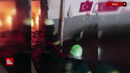 Keresteciler Sitesi'ndeki yangında itfaiye ekiplerinin zamanla yarışı