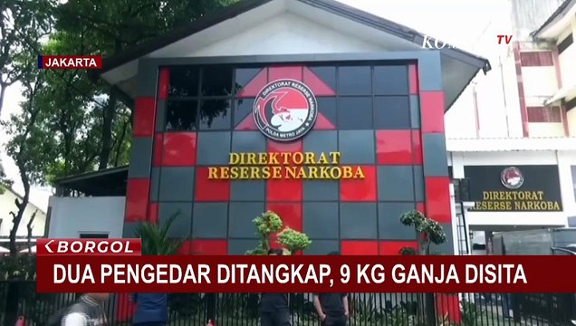 Polda Metro Jaya Gagalkan Peredaran 9 Kg Ganja Siap Edar di Jakarta Timur | BORGOL