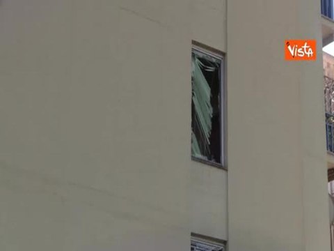 Esplode distributore di benzina e gpl in Via dei Gordiani a Roma, i danni agli edifici circostanti
