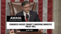Congress passes Trump's sweeping domestic policy bill