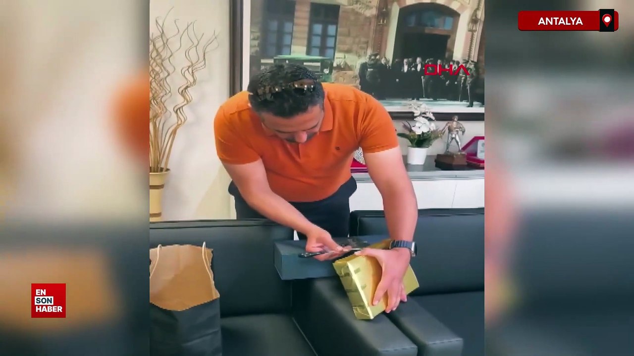 Manavgat Belediyesi operasyon görüntüleri: Baklava kutusunda 110 bin avro rüşvet