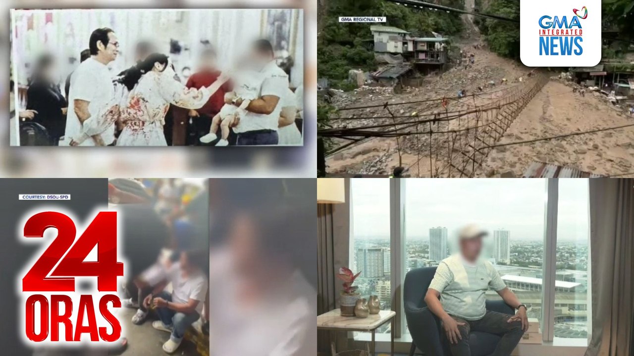 24 Oras: (Part 1) Patidongan: Isa si Barretto sa mga sumang-ayon kay Ang na dapat iligpit ang mga sabungerong nandaya; Barretto, itinanggi ang mga alegasyon; 15 pulis na isinasangkot sa pagkawala ng mga sabungero, inilagay sa restricted duty;..., atbp.