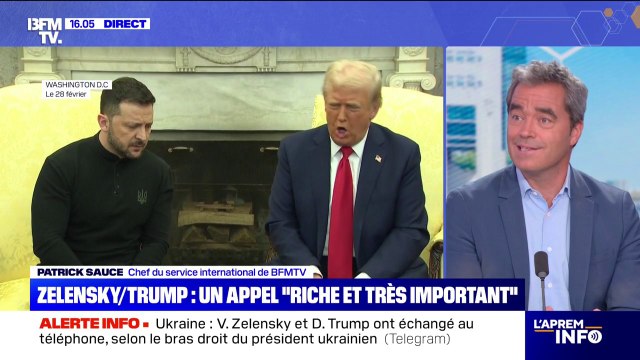 L'appel téléphonique entre Volodymyr Zelensky et Donald Trump a été riche et très important selon le bras droit du président ukrainien