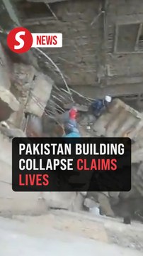 At least six dead in Pakistan building collapse