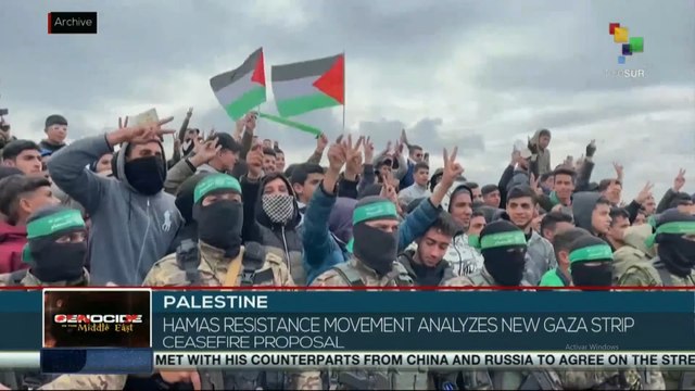 Palestine, Hamas Resistance Movement analyzes new Gaza Strip ceasefire proposal