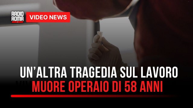 Operaio si accascia e muore in un cantiere nel Frusinate
