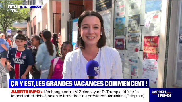 Je vais aller chez mes grands-parents : les grandes vacances d'été commencent pour les plus petits