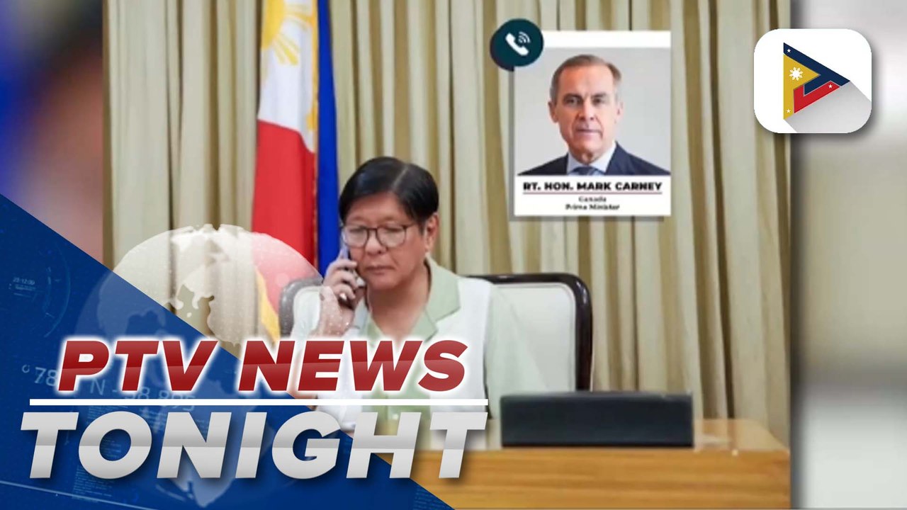PBBM had “good, productive” phone call with Canadian PM Mark Carney