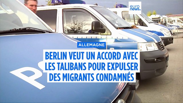 L’Allemagne négocie avec les talibans le retour dans leur pays de migrants afghans condamnés