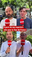 5 paris osés de nos journalistes pour le Tour de France 2025 - Cyclisme - Tour de France