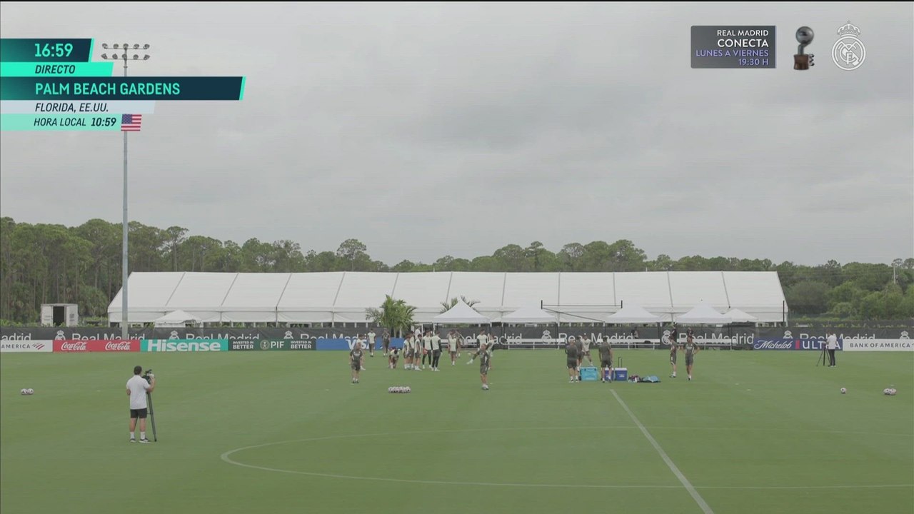 Real Madrid training