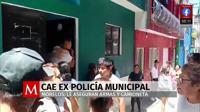 Cae expolicía de Morelos vinculado al narcomenudeo tras operativo de gran escala