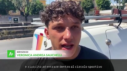 Esplosione Roma, un operatore del centro estivo: "Pensavo solo ai bambini"