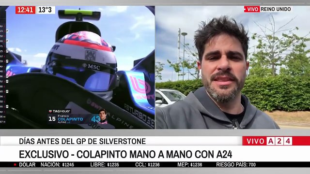 Exclusivo A24 -Entrevista a Franco Colapinto