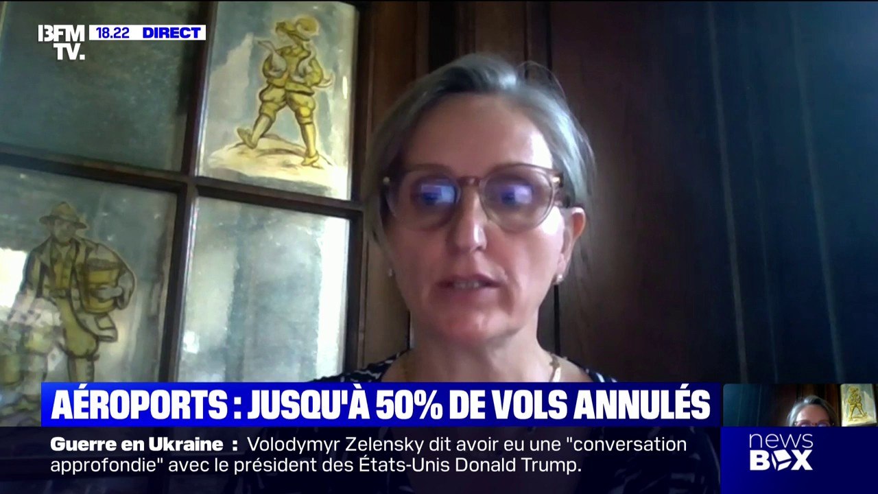 Grève des contrôleurs aériens: "On a des naufragés du ciel qu'on retrouve perdus dans nos hôtels", déplore Véronique Siegel, présidente de l'UMIH