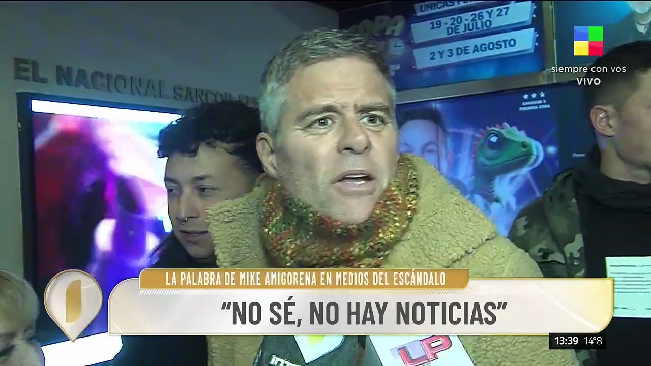 La irónica reacción de Mike Amigorena ante los rumores de escándalo y salida de La cena de los tontos