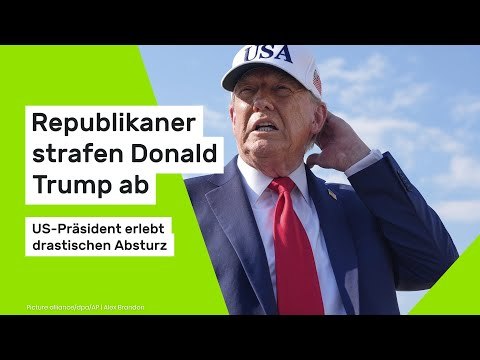 Republikaner strafen Donald Trump ab: US-Präsident erlebt drastischen Absturz