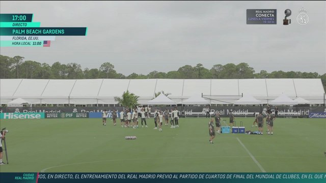 El baile viral de Mbappé antes del entrenamiento del Real Madrid