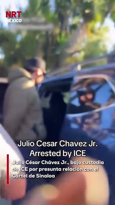 El boxeador mexicano Julio César Chávez Jr. fue det3nido por agentes de ICE en Estados Unidos y se encuentra bajo custodia migratoria.