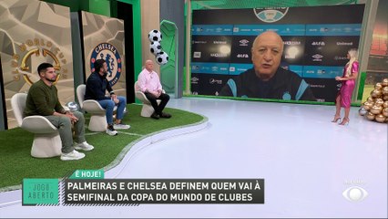 EXCLUSIVO: Felipão prevê Palmeiras x Chelsea decidido nos pênaltis e dá dica a Abel