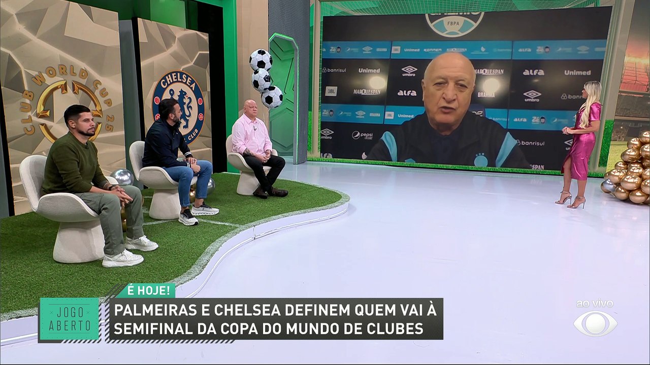EXCLUSIVO: Felipão prevê Palmeiras x Chelsea decidido nos pênaltis e dá dica a Abel