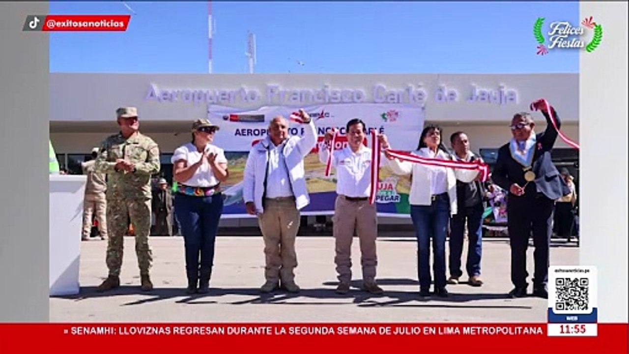 Ministro de Transportes y Comunicaciones anuncia reanudación de operaciones aéreas en aeropuerto de Jauja