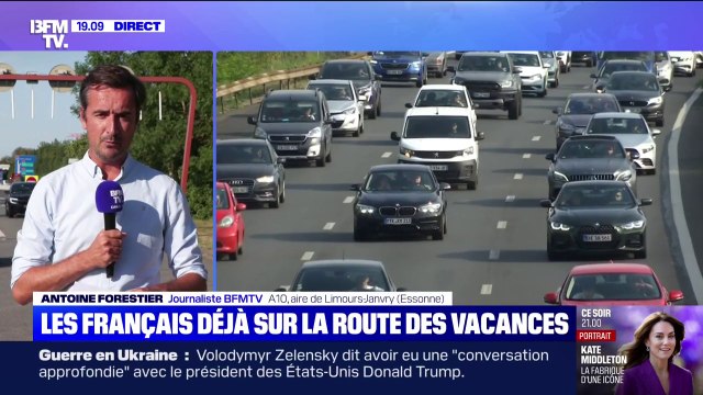 C'est l'horreur, ça n'avance pas : les premiers vacanciers pris dans les embouteillages autour de Paris