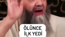 Ölülerin ruhu 7 gün mezardan ayrılmıyor ...
