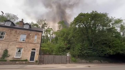 Fire Breaks Out in Matlock 🔥
