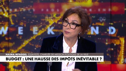 Naïma M'Faddel sur une possible hausse des impôts en France