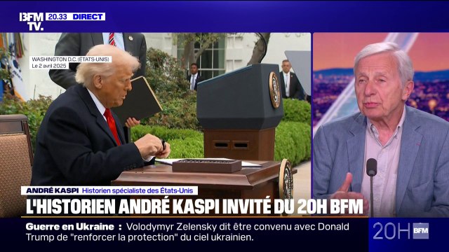 États-Unis: Donald Trump dispose d'une liberté de manœuvre que les autres présidents qui l'ont précédé n'avaient pas ; explique l'historien André Kaspi