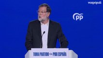 Rajoy defiende la actuación durante su Gobierno: 