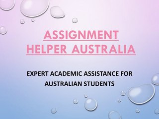 Assignment Helper Australia