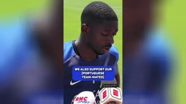 Ousmane Dembele reacts to death of Diogo Jota