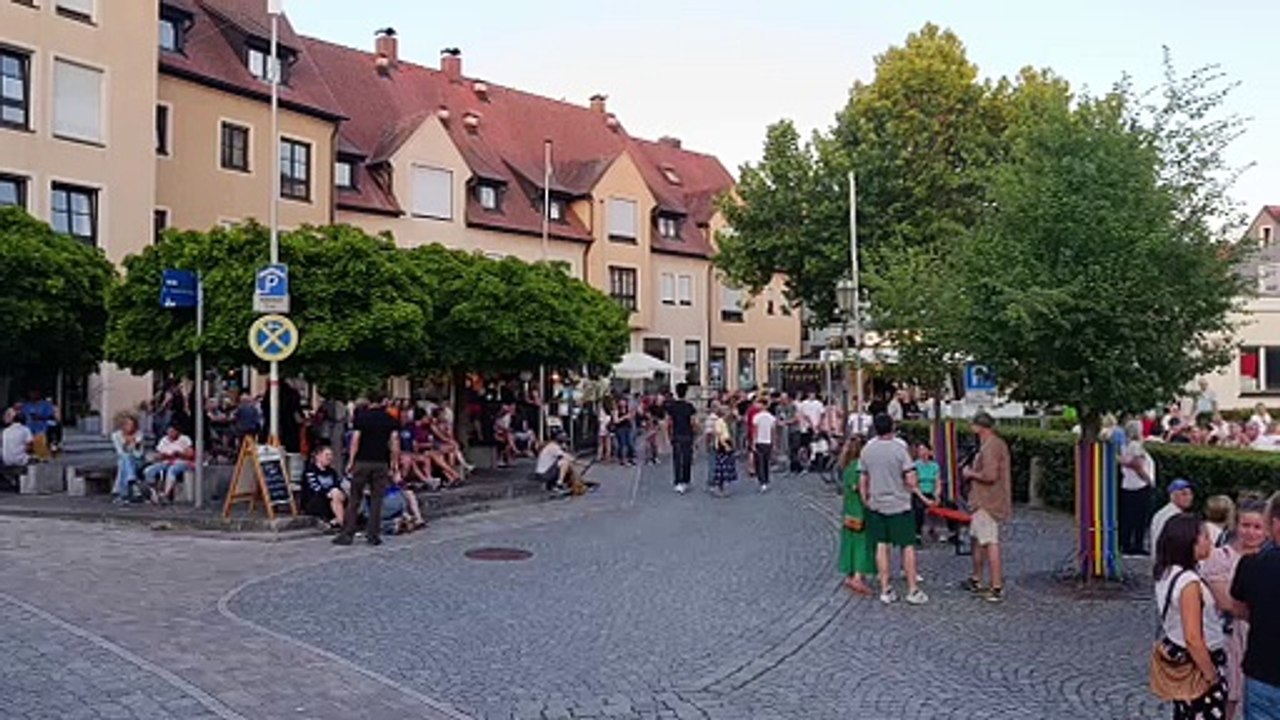 Gunzenhausen Bürgerfest 2025 Hafnermarkt